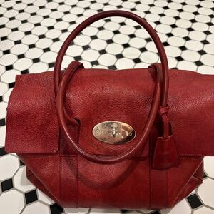 Mulberry Bayswater Leather Handbag.